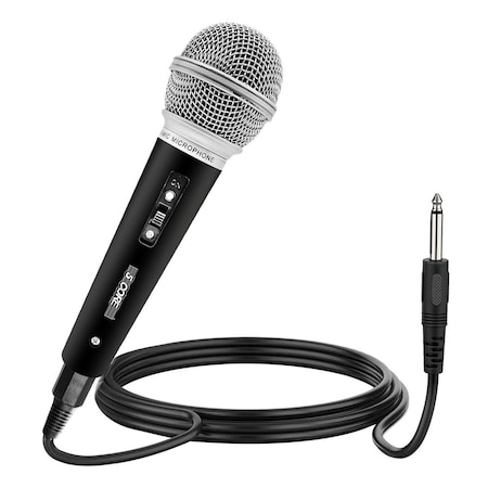 5 Core 5 Core Handheld Microphone For Karaoke Singing - Dynamic Cardioid Unidirectional Vocal XLR Mic PM 58